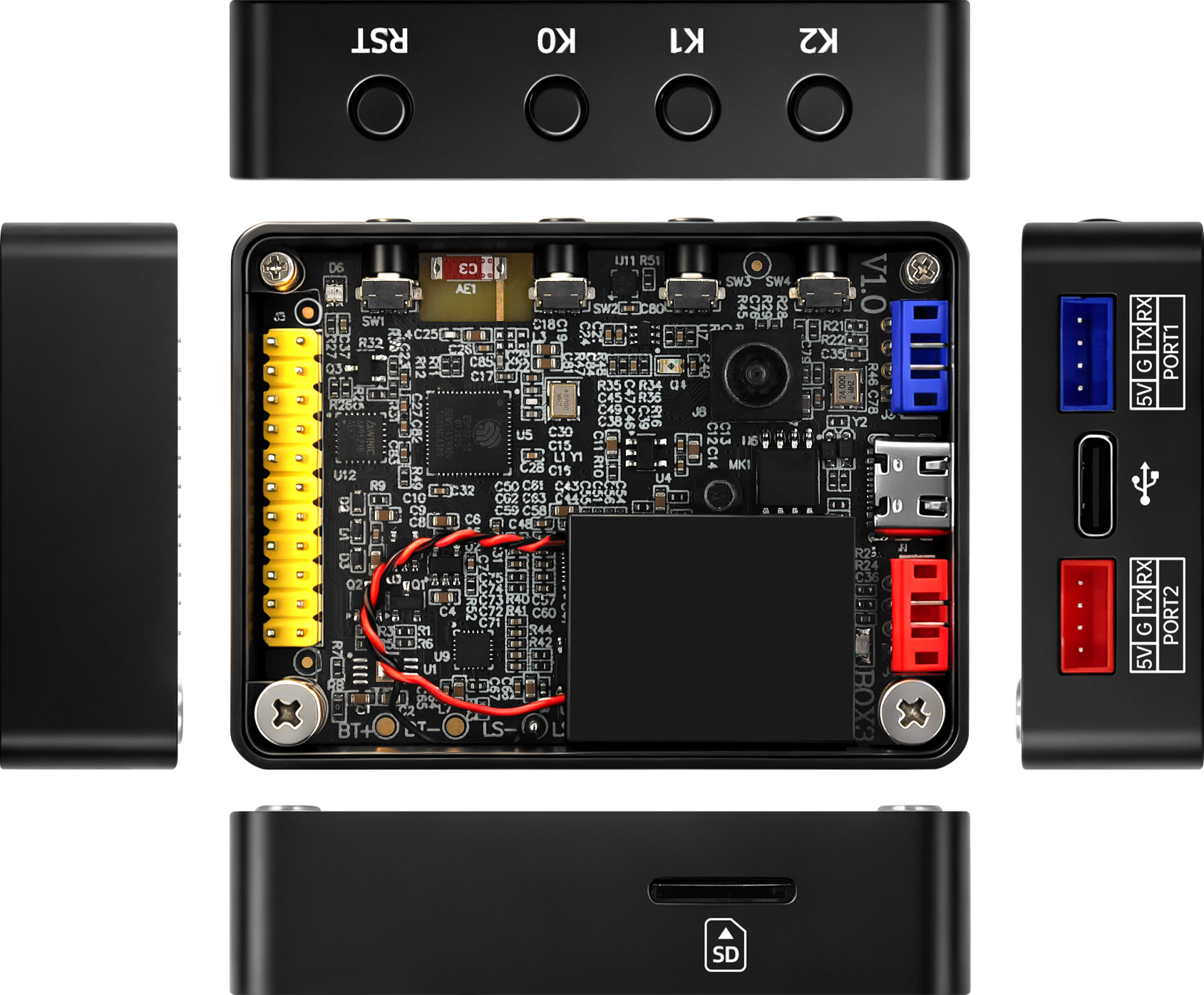 dnesp32s3 box3 show six back