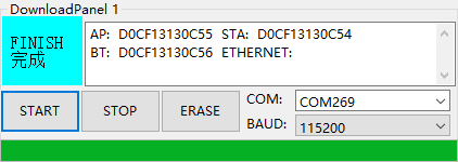 k230 burning tool flash done
